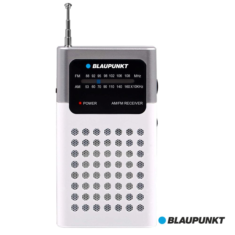RÁDIO PORTÁTIL AM/FM DE BOLSO COLUNA 1.5″ A PILHAS BLAUPUNKT