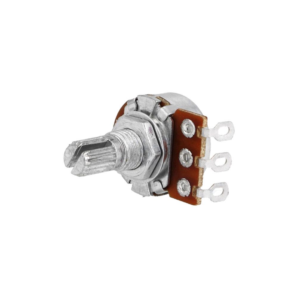 257-367 Potenciometro log. mini a220k estriado pain r16148