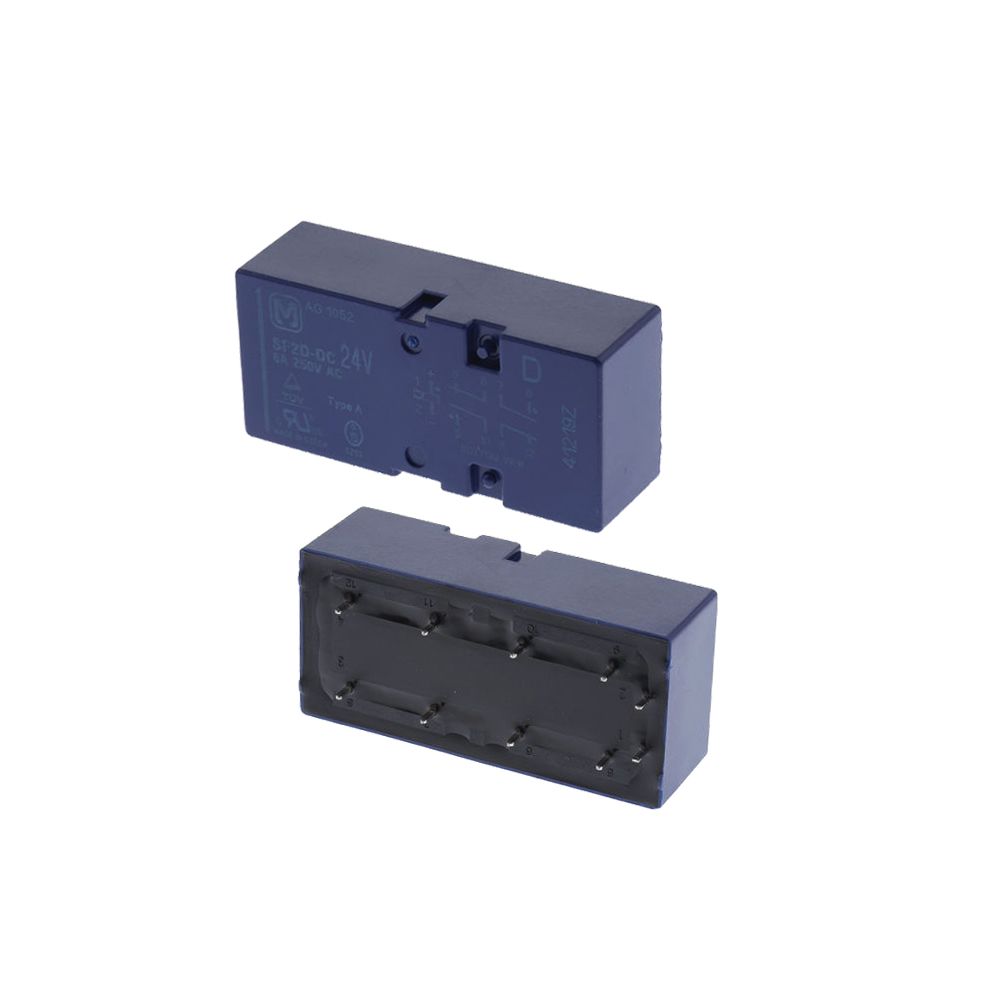 349-095 Relé 24v esp. 6a polariz. monoest p/Circuito Integrado tip sf2d24*