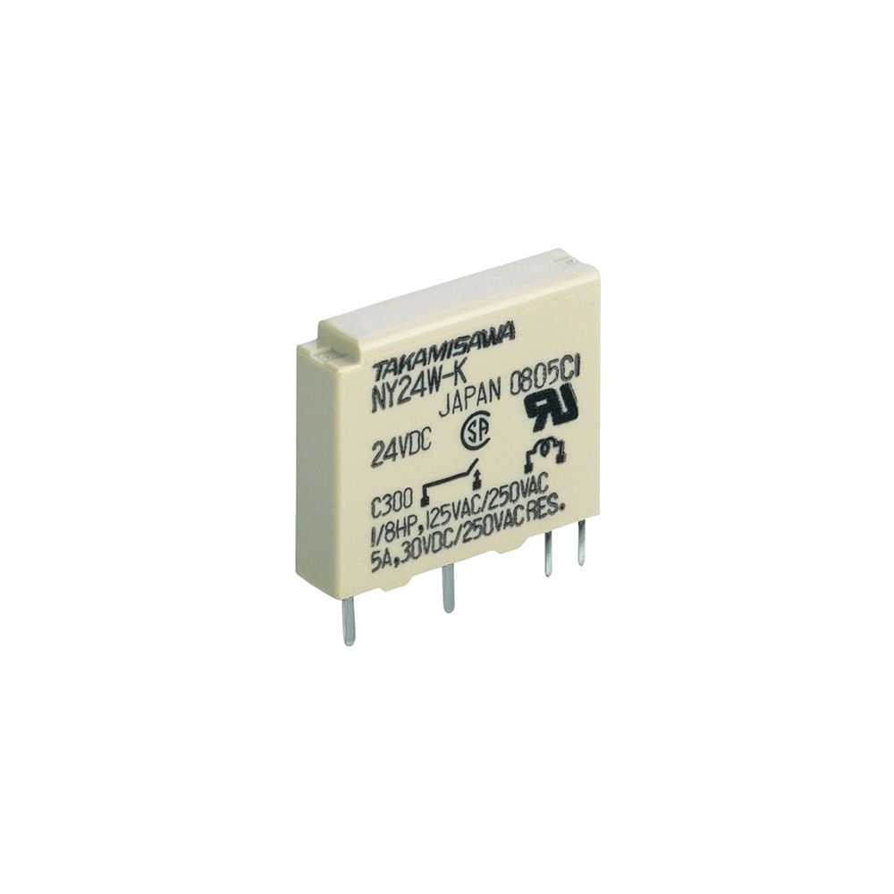 349-135 Relé 24v 5a 2+2 cont. espalmado tipo ny-24w-k