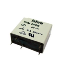350-20 Relé 6v 10a inv. simpl. trm2906-6v