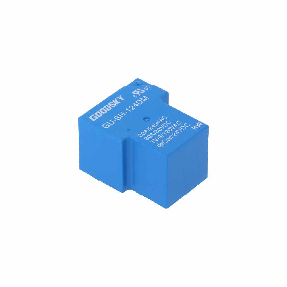 350-698 Relé 24v 30A esp. auto 3+2 pin. GU-SH-124DM