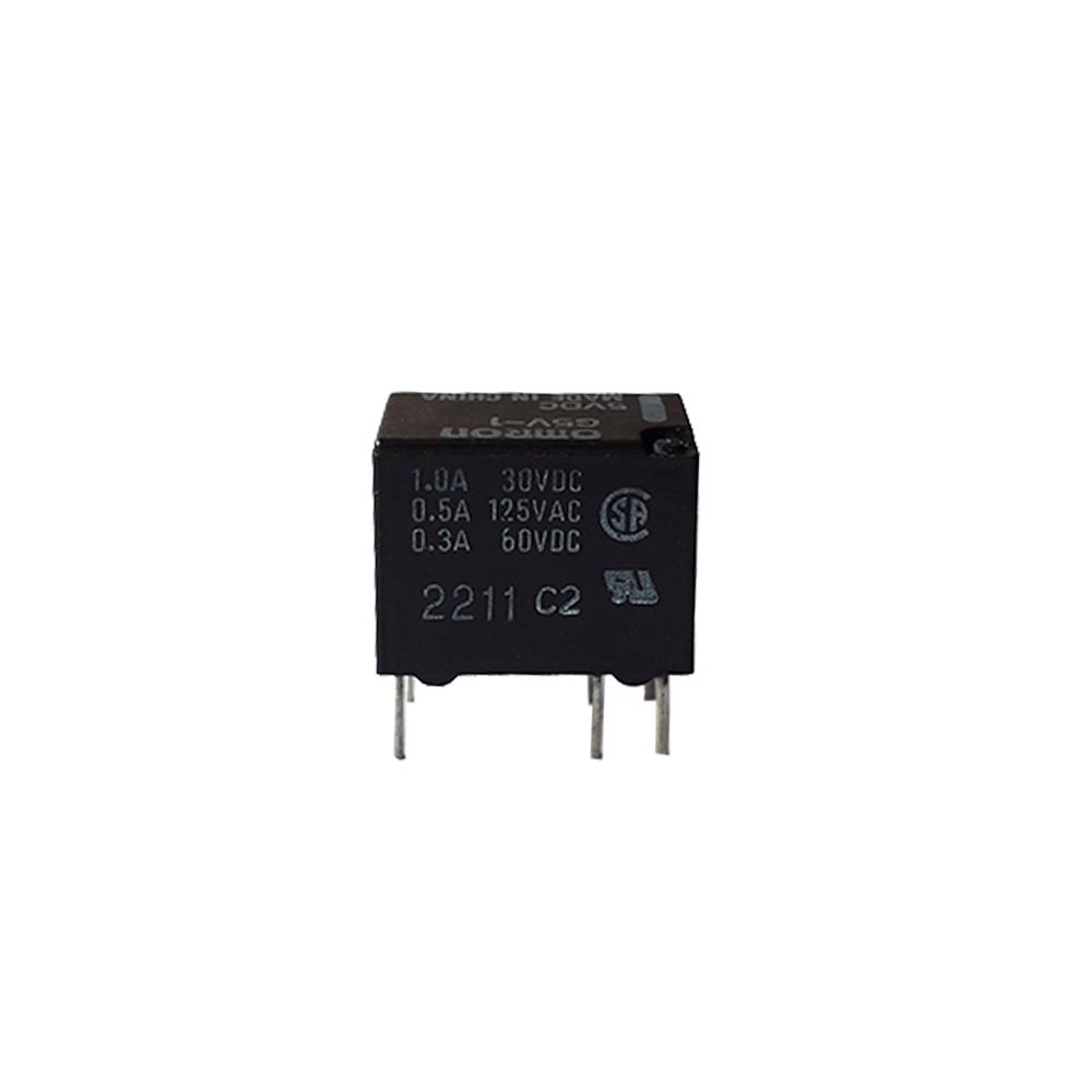 350-745 Relé 5v 1a simples 4+2c ultraminiat. g5v-1 omron