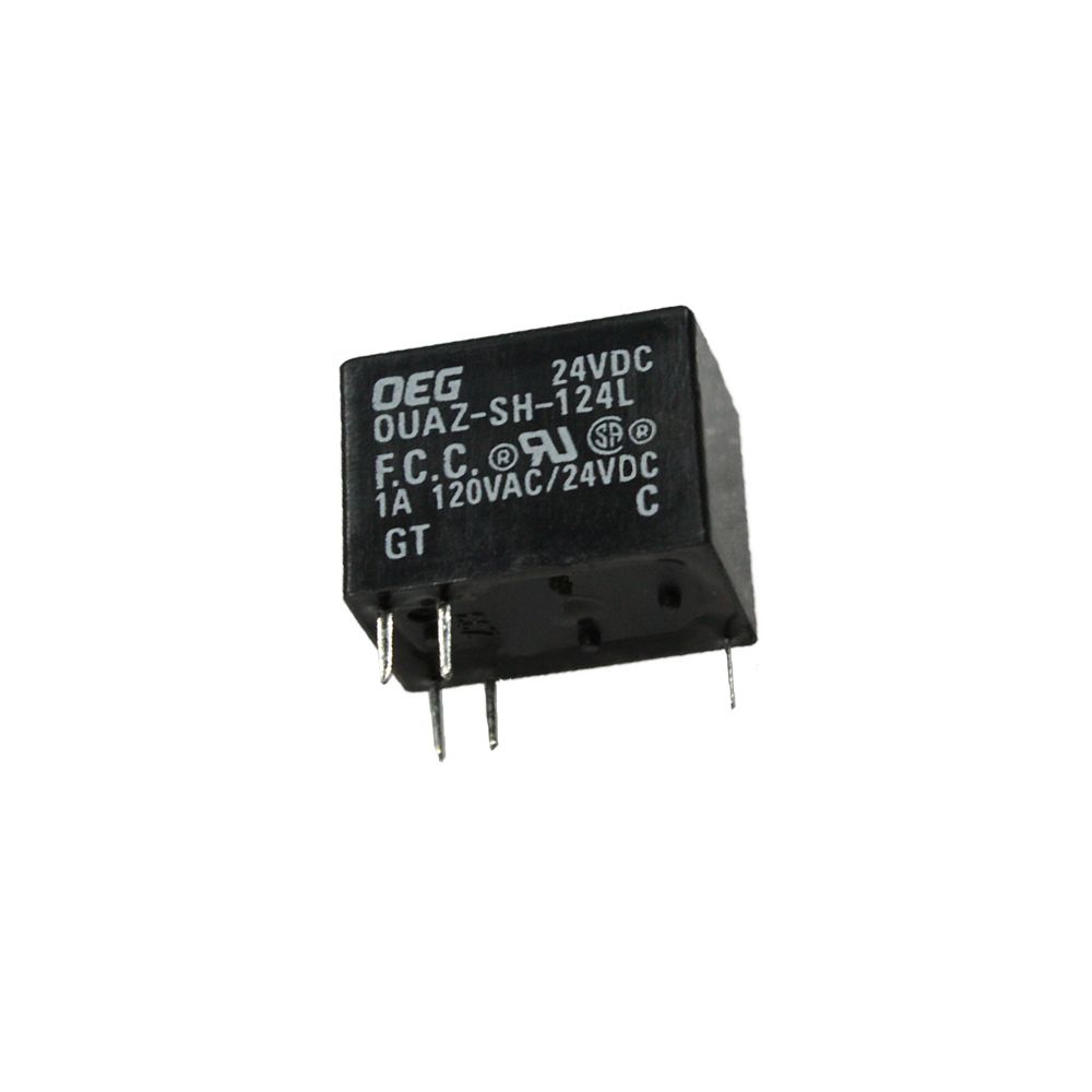 350-791 Relé 24v 1a simples 4+1c ultraminiat. ouaz-sh-124l