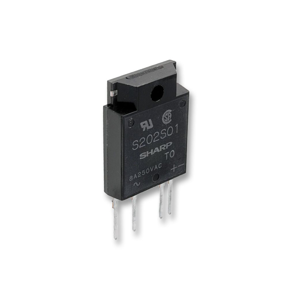 350-913 Relé estado solido 600v 8a triac s202s01f