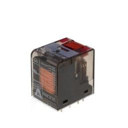 351-64 Relé 230v ac 6a 4x3pin+2p. p/Circuito Integrado pt571730 schrack
