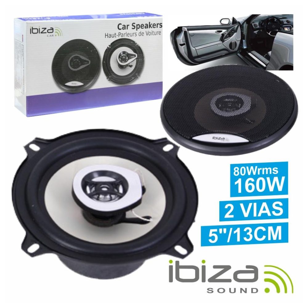 1002.138 Alt. auto 2x80w 13cm 2vias c/grelha csp5002b ibiza