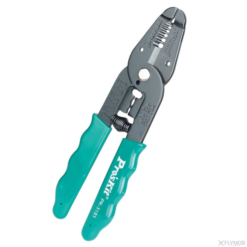 1020.301 Alicate descarnar +cravar termin. 8pk-3161 proskit