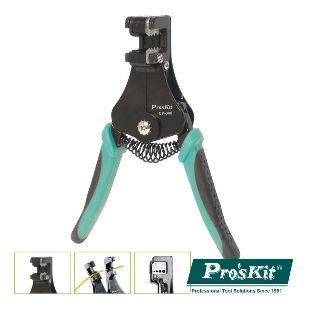 1020.3030 Alicate descarnar mola prof. 170mm CP-380 Proskit