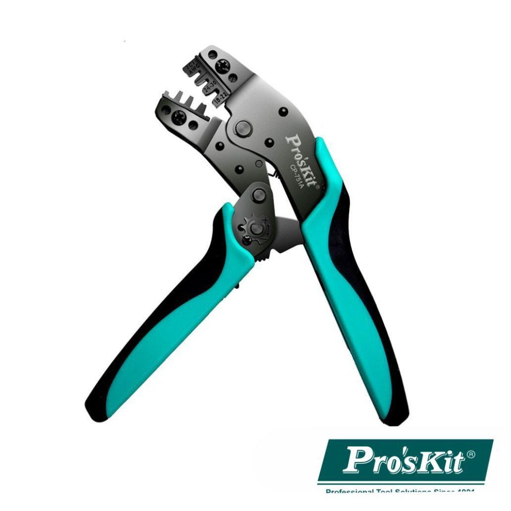 1020.751A Alicate cravar termin. n/isolados 190mm CP-751A Pr