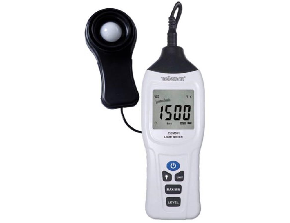 1038.1971 Medidor de luz luximetro digit. dem301 vell