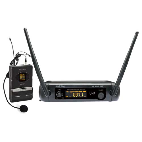 1046.5545 Micro s/fio simples cabeça UHF SET8200LAV KARMA