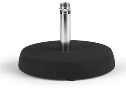 1047.310R Base p/micro igreja redonda preta rs-611n fonestar