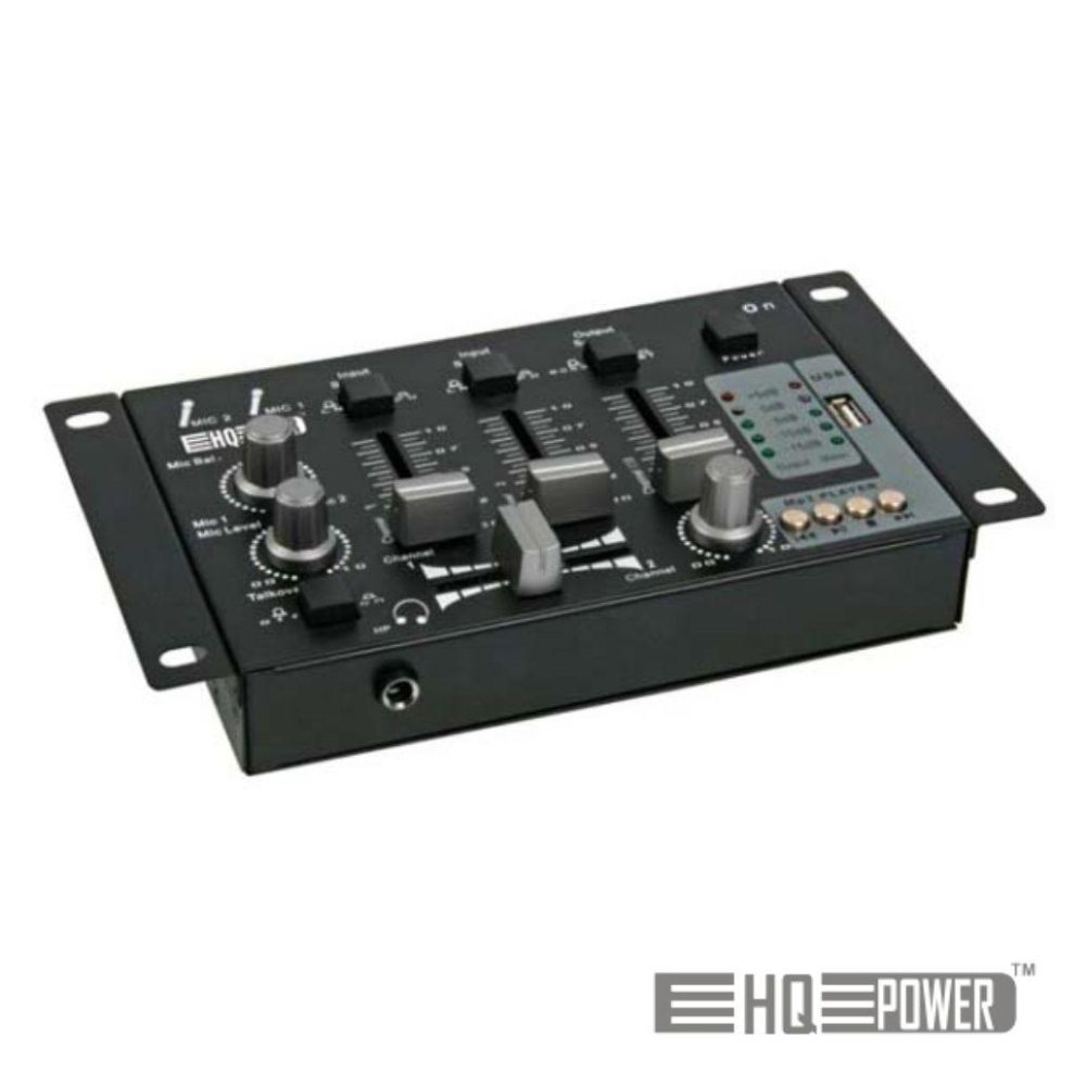 1047.46100 Mesa de Mistura 2 canais c/usb+2mic Promix50U
