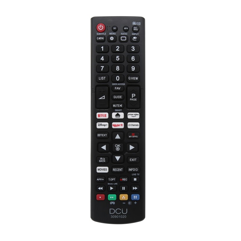 Comando p/tv equivalente LCD LG DCU-30901020