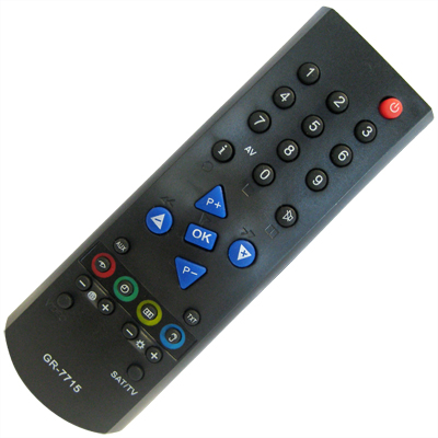 Comando p/tv equivalente grundig tp711 *