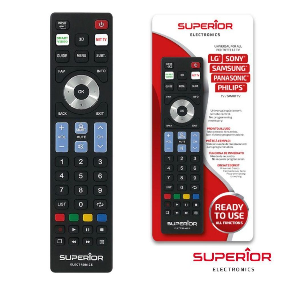 Comando p/tv equivalente lcd sams/lg/sony/panas/ph