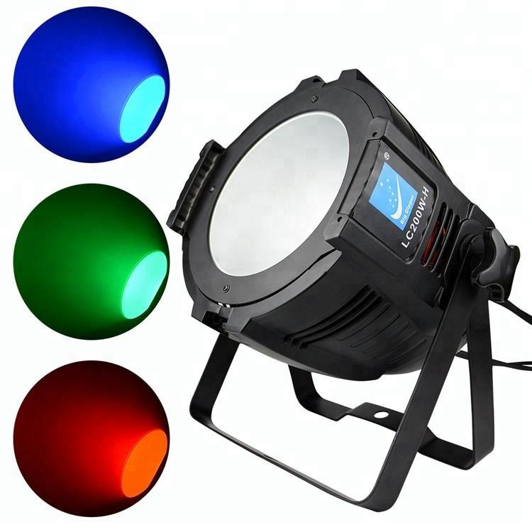 1600.7369 Projector PAR64 dmx led cob 200w RGB LC200W