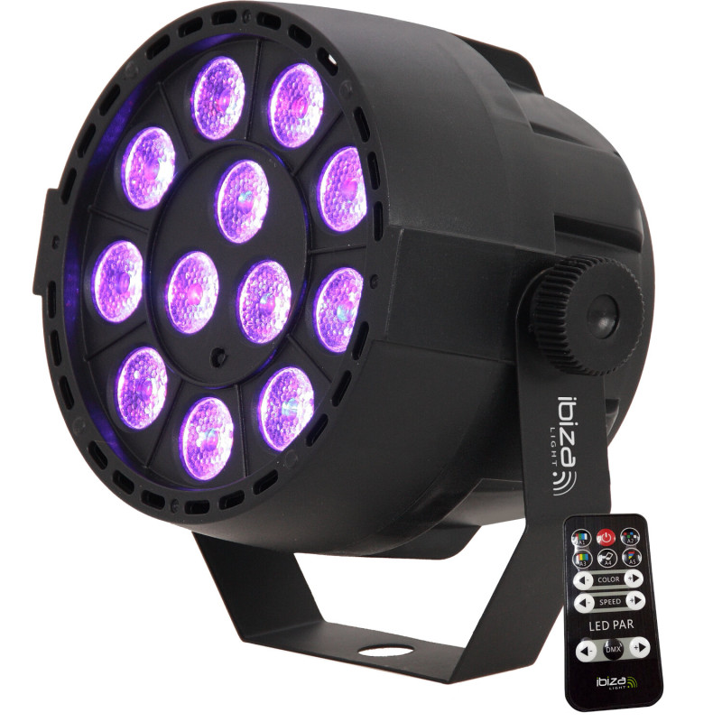 1600.7392 Projector par36 dmx leds 12x13rgb par-mini-rgb3