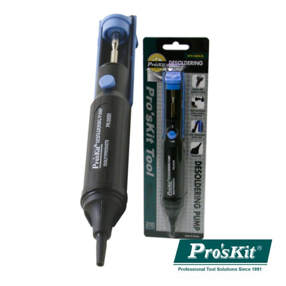8PK-366N-B Dessoldador preto prof. 8pk-366n-b abs proskit