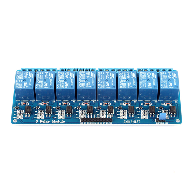 971.1575-008 Placa funduino, modulo 8 relés 5v RL008