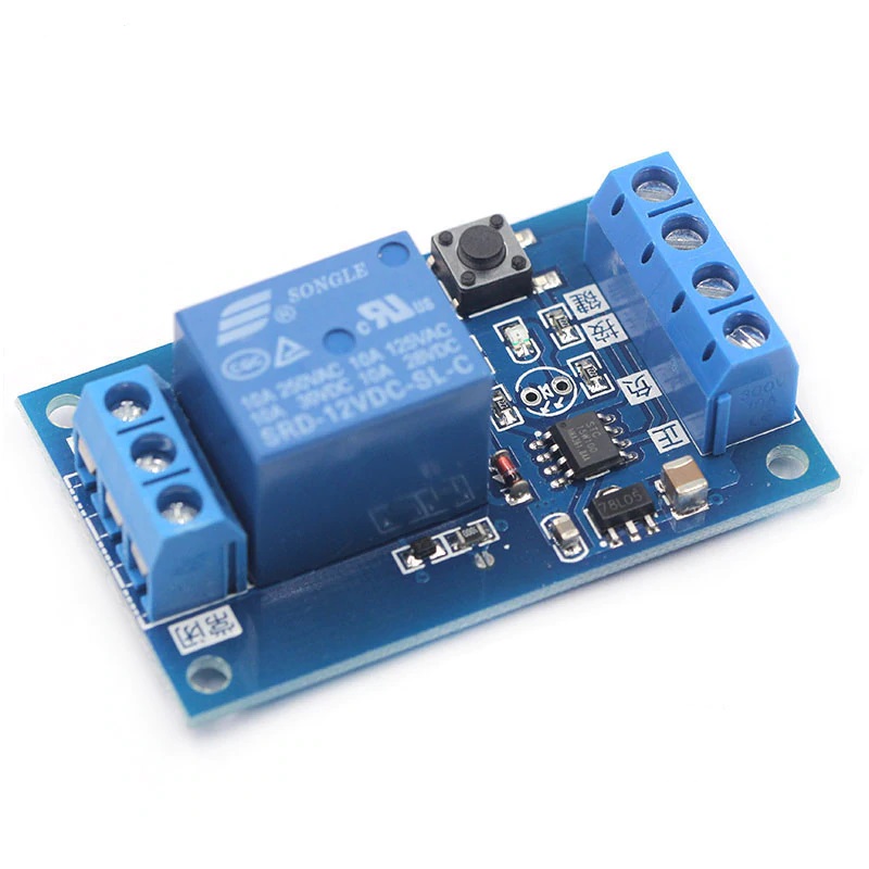 971.1575-104 Placa funduino, modulo relé Biestavel 12V 10A RL10