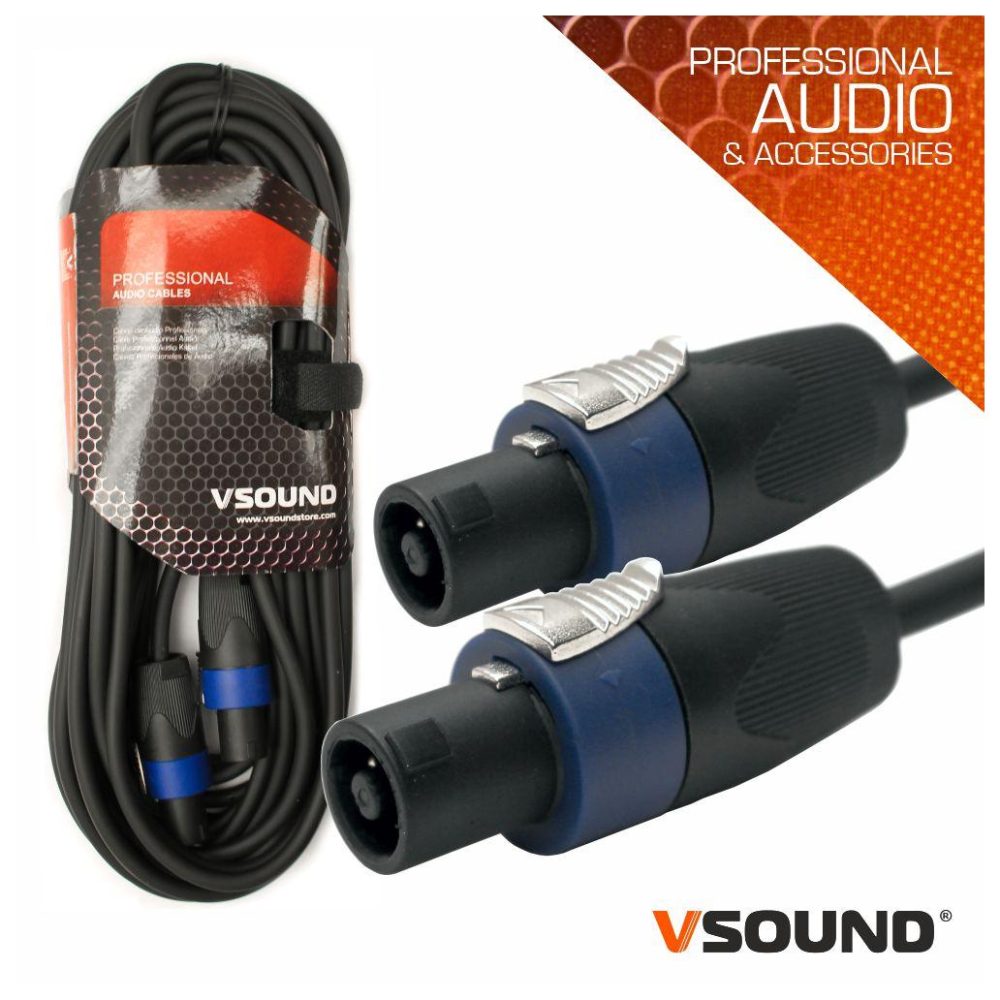 980.654 Cabo speakon m/m 10mt cpsn294-10 vsound