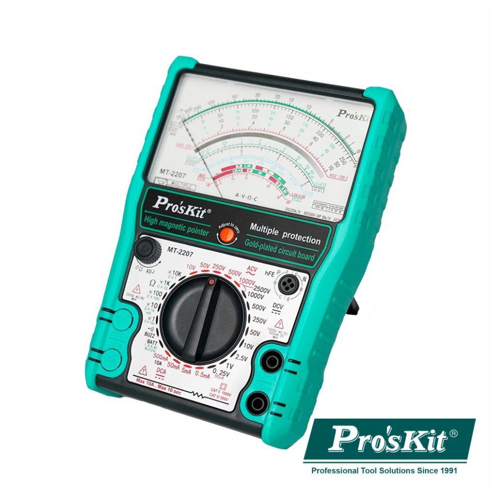 MT-2207 Multimetro analog. Proskit MT-2207 c/trans
