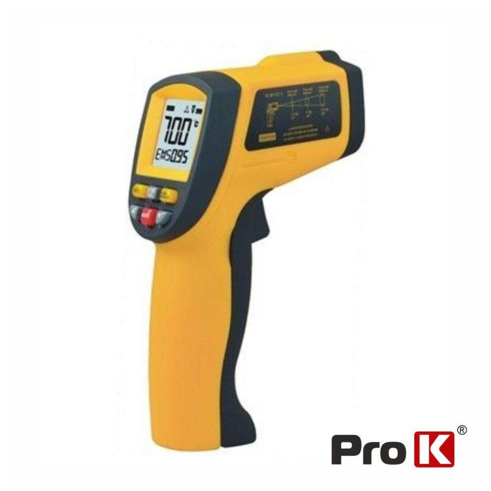 TDIR700_1 Termometro digital p/infra -50/+700 +laser TDIR700 Prok