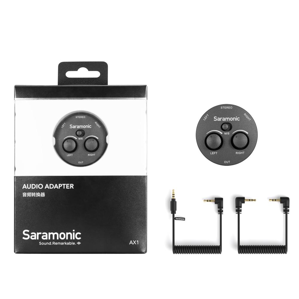sr-ax1 Misturador 2 canais micro c/vol. p/Video SR-AX1